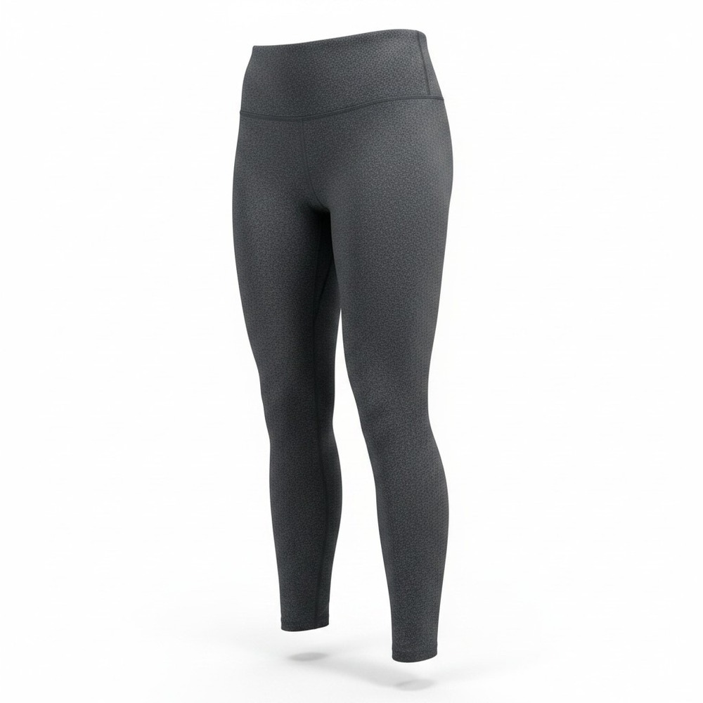 Velocity Women XL Charcoal Gray Heather High Waisted Cropped Leggings Yoga Pants